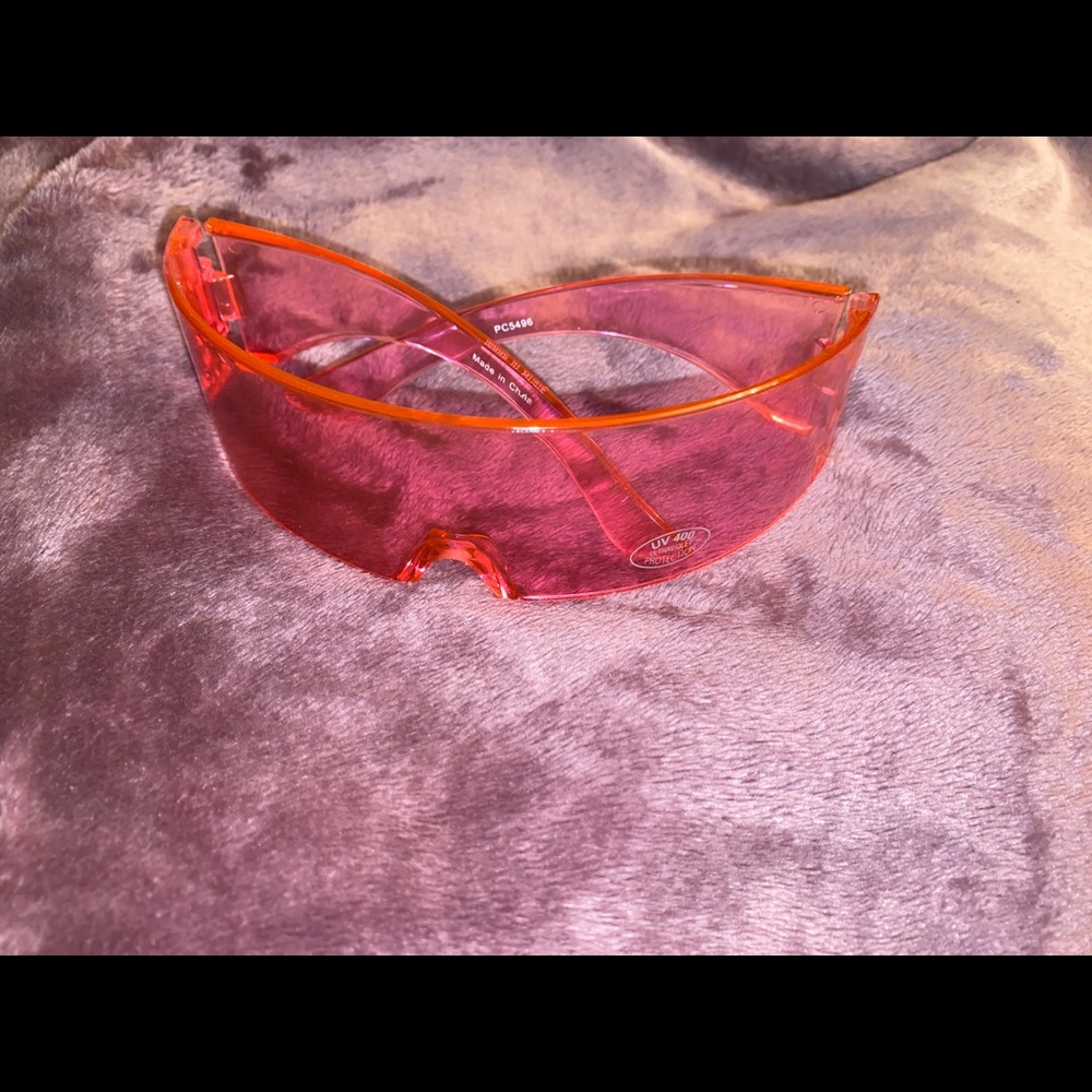 Pink fashion nova glasses (new)